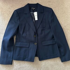 NWT J.Crew Women's Navy Blazer